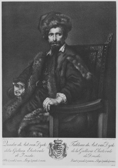 صورة رجل نبيل في الفراء (الأمير رودوكاناكيس جيوستينياني من خيوس) بواسطة كارل جوتليب راسب